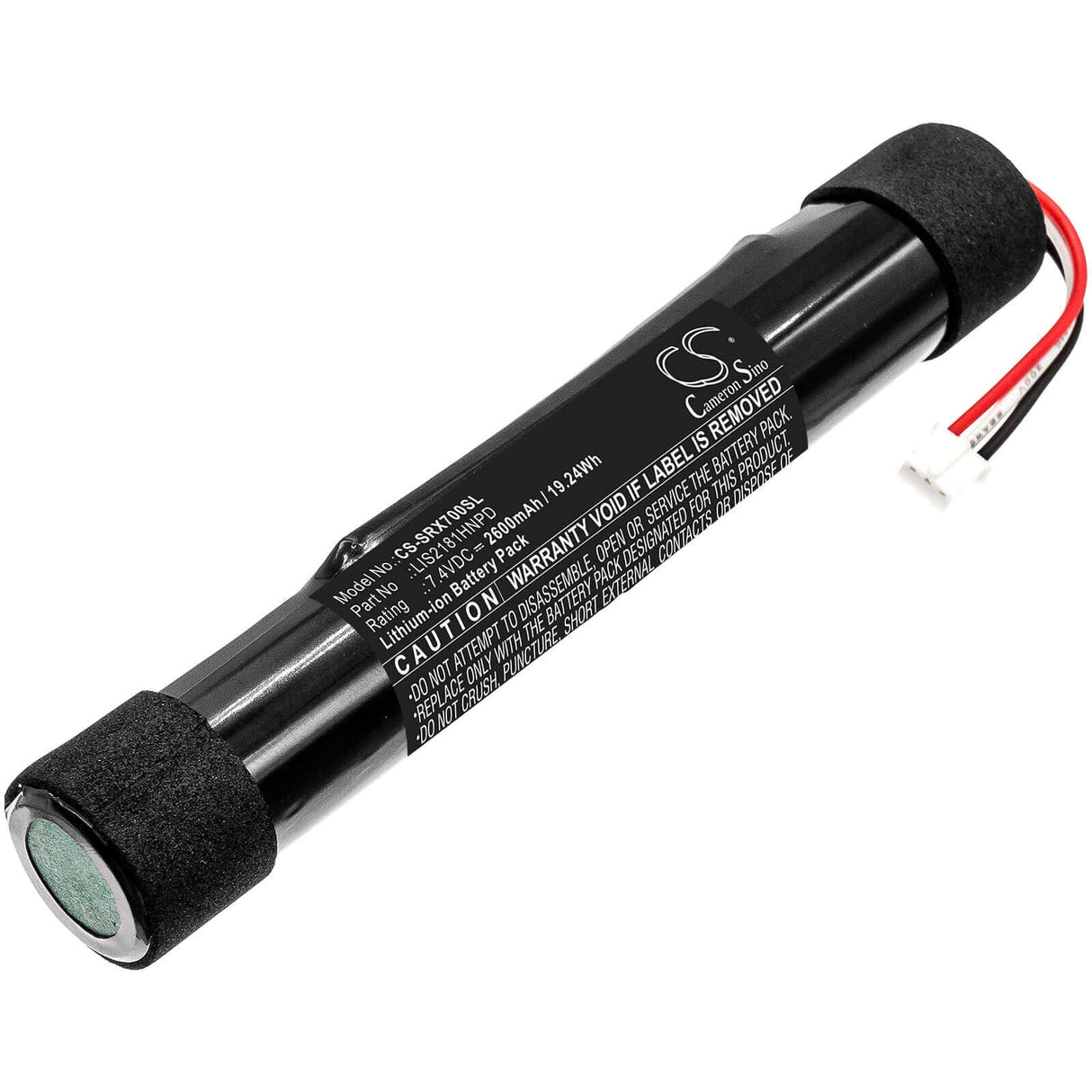 7.4V, Li-ion, 2600mAh, Speaker battery fits Sony, Srs-btx300, Srs-x7, 19.24Wh Speaker Cameron Sino Technology Limited