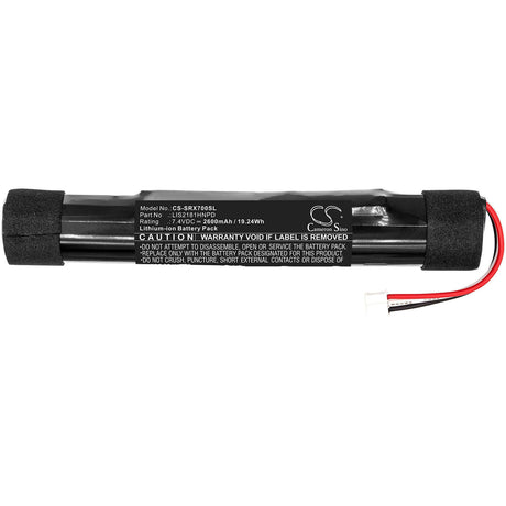 7.4V, Li-ion, 2600mAh, Speaker battery fits Sony, Srs-btx300, Srs-x7, 19.24Wh Speaker Cameron Sino Technology Limited
