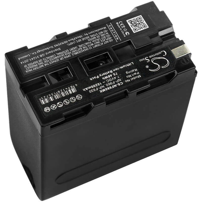 Camera Battery For Sony Trv56e, Dcr-trv120e, Gv-d300 (video Walkman) 7.4v, 10200mah - 75.48wh Camera Cameron Sino Technology Limited (Camera)