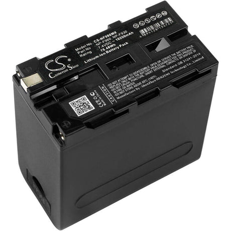 Camera Battery For Sony Trv56e, Dcr-trv120e, Gv-d300 (video Walkman) 7.4v, 10200mah - 75.48wh Camera Cameron Sino Technology Limited (Camera)