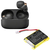 Headset Battery For Sony, Wf-1000xm4 Charging Case 3.7v, 500mah - 1.85wh Wireless Headset Cameron Sino Technology Limited   
