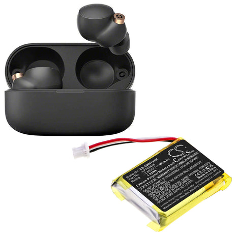 Headset Battery For Sony, Wf-1000xm4 Charging Case 3.7v, 500mah - 1.85wh Wireless Headset Cameron Sino Technology Limited   