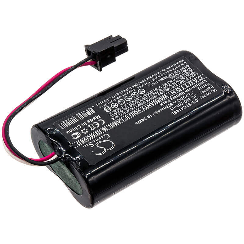 3.7V, Li-ion, 5200mAh, Speaker battery fits Soundcast, Mld414, Outcast Melody, 19.24Wh Speaker Cameron Sino Technology Limited