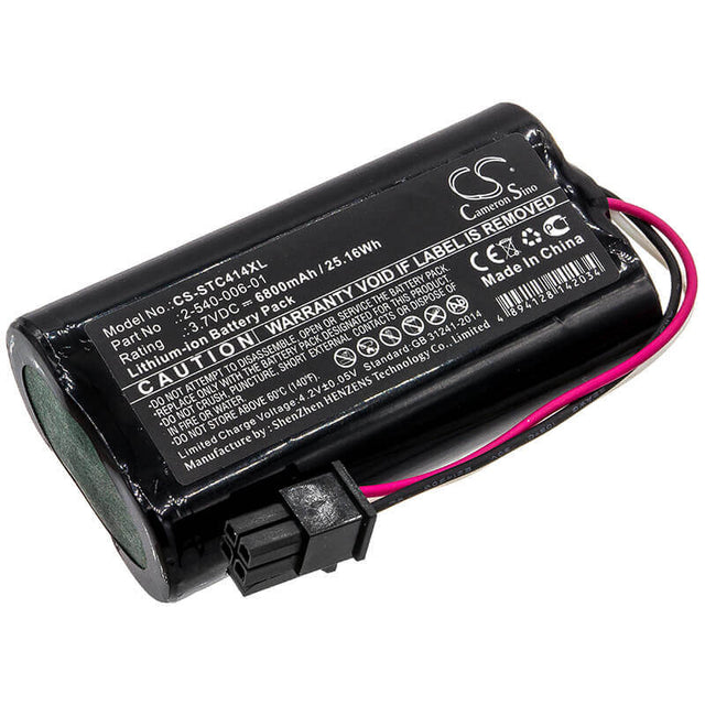 3.7V, Li-ion, 6800mAh, Speaker battery fits Soundcast, Mld414, Outcast Melody, 25.16Wh Speaker Cameron Sino Technology Limited