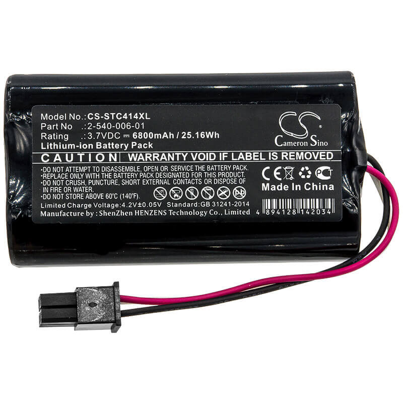 3.7V, Li-ion, 6800mAh, Speaker battery fits Soundcast, Mld414, Outcast Melody, 25.16Wh Speaker Cameron Sino Technology Limited