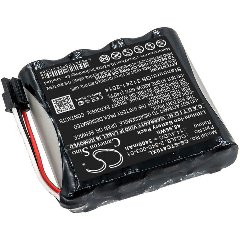 14.4V, Li-ion, 3400mAh, Speaker battery fits Soundcast, Ocj410, Ocj410-4n, 48.96Wh Speaker Cameron Sino Technology Limited