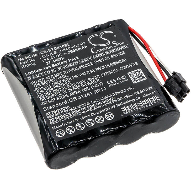 14.4V, Li-ion, 2600mAh, Speaker battery fits Soundcast, Ocj410, Ocj410-4n, 37.44Wh Speaker Cameron Sino Technology Limited