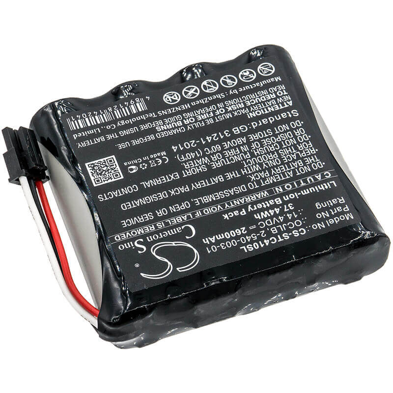 14.4V, Li-ion, 2600mAh, Speaker battery fits Soundcast, Ocj410, Ocj410-4n, 37.44Wh Speaker Cameron Sino Technology Limited