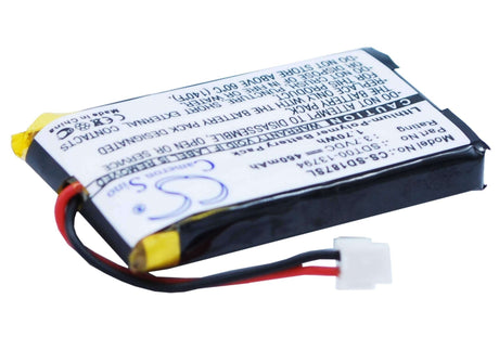3.7V, Li-Polymer, 460mAh, Dog Collar battery fits Sportdog, Sd-1875, Sd-1875, Sd-1875 Remote Beeper, 1.7Wh Dog Collar Cameron Sino Technology Limited