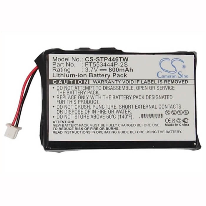 3.7V, Li-ion, 800mAh, Two-Way Radio battery fits Stabo, Topcom, Ft553444p-2s, 20640, Freecomm 600 Set, 2.96Wh Two-Way Radio Cameron Sino Technology Limited