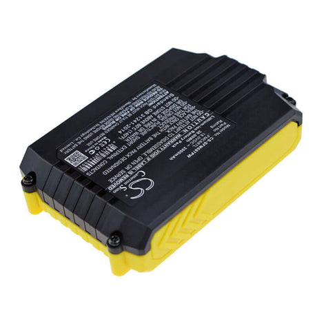18.0V, Li-ion, 2000mAh, Power Tools battery fits Stanley, Black & Decker, Porter Cable, (V2), Fmc687l, Asd18 Typ 1, Asd18 Typ 2, 36Wh Power Tools Cameron Sino Technology Limited (Power Tools)