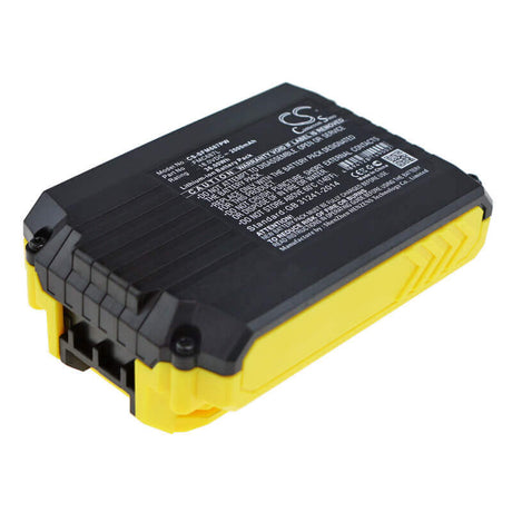 18.0V, Li-ion, 2000mAh, Power Tools battery fits Stanley, Black & Decker, Porter Cable, (V2), Fmc687l, Asd18 Typ 1, Asd18 Typ 2, 36Wh Power Tools Cameron Sino Technology Limited (Power Tools)