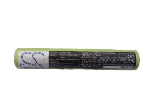 6.0V, Ni-MH, 5000mAh, Flashlight battery fits Intec, Ge, Ericsson, Moltech, Multiplier, Maglite, Streamlight, Power Systems, 108-000-423, 40070149, 41b038af00101, 30.0Wh Flashlight Cameron Sino Technology Limited