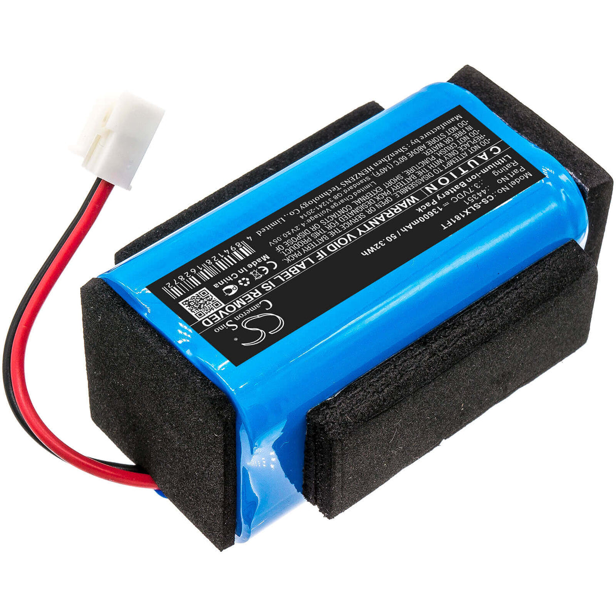 3.7V, Li-ion, 13600mAh, Flashlight battery fits Streamlight, 44350, Vulcan 180, 50.32Wh Flashlight Cameron Sino Technology Limited