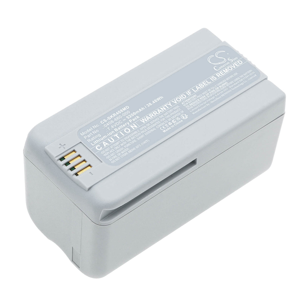 Medical Battery For Stryker, Casque Chirurgical Flyte, Flyte Personal Protection System 7.4v, 5600mah - 41.44wh Medical Cameron Sino Technology Limited (Medical)