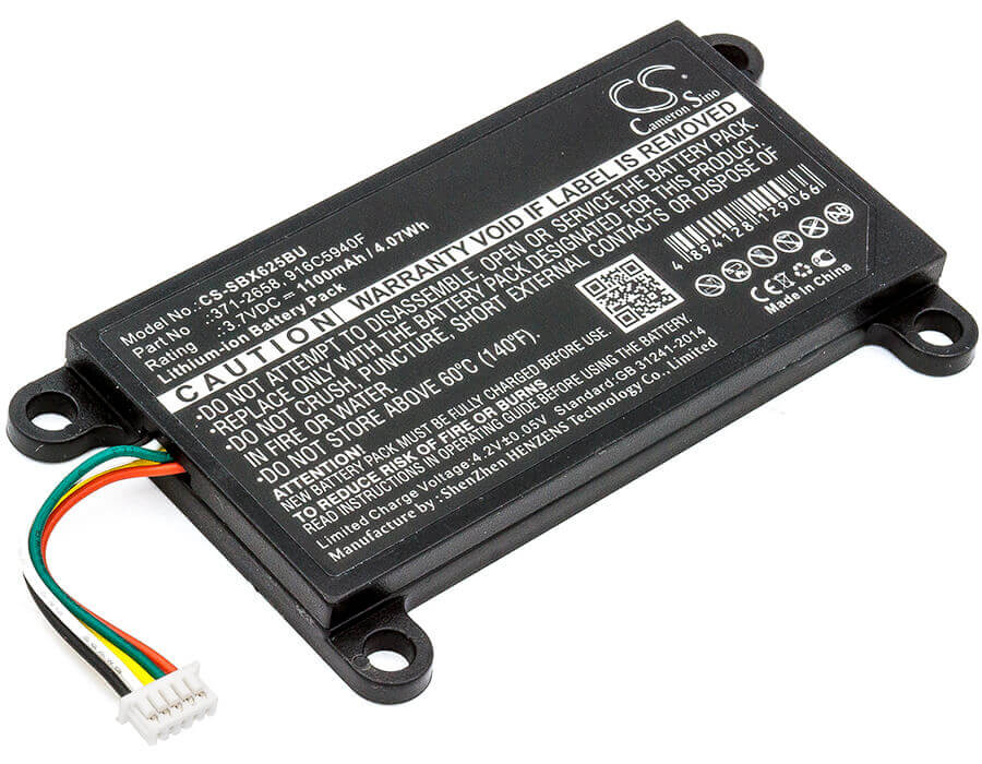 3.7V, Li-ion, 1100mAh, RAID Controller battery fits Sun, 371-2658, Blade Raid Card 5, Blade X6250, 4.07Wh RAID Controller Cameron Sino Technology Limited