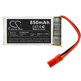 3.7V, Li-Polymer, 850mAh, Drones battery fits Syma, X54hc, X54hw, 3.15Wh Drones Cameron Sino Technology Limited