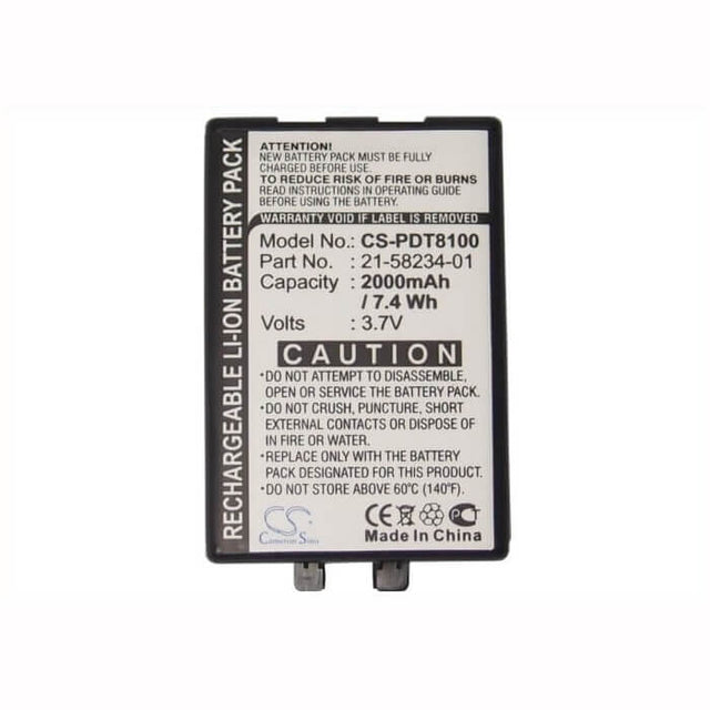 Barcode Scanner Battery For Symbol Pdt8100, Pdt8133, Pdt8137 3.7v, 2000mah - 7.40wh Barcode Scanner Cameron Sino Technology Limited