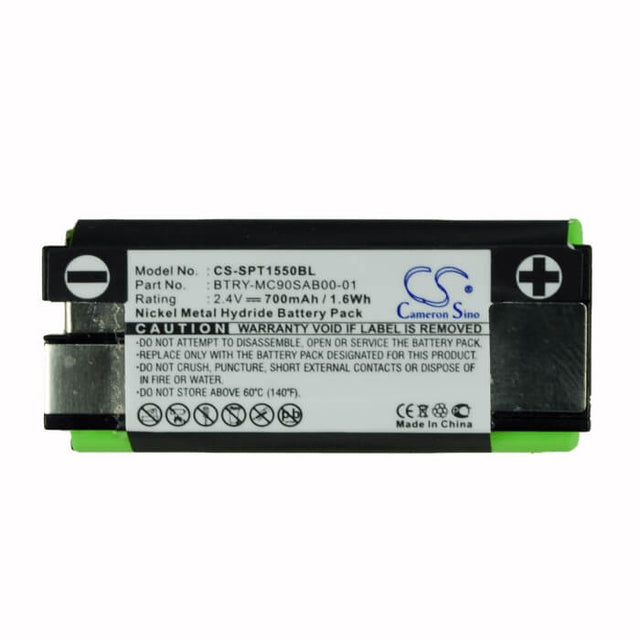 Barcode Scanner Battery For Symbol Spt-1500, Spt-1550 2.4v, 700mah - 1.68wh Barcode Scanner Cameron Sino Technology Limited