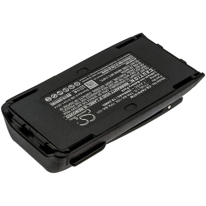 7.4V, Li-ion, 2600mAh, Two-Way Radio battery fits Radon, Tait, T03-00011-caaa, 302, 353, 19.24Wh Two-Way Radio Cameron Sino Technology Limited