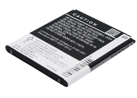 3.7V, Li-ion, 1500mAh, SmartPhone battery fits Tcl, Tli015ha, J636d, 5.55Wh Mobile, SmartPhone Cameron Sino Technology Limited (Smartphone)