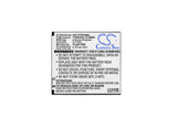 3.7V, Li-Polymer, 1700mAh, SmartPhone battery fits Tcl, Tlp017bd, P516l, 6.29Wh Mobile, SmartPhone Cameron Sino Technology Limited (Suspended)
