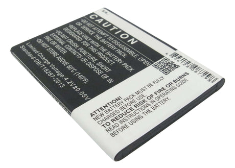 3.7V, Li-ion, 1450mAh, SmartPhone battery fits Tcl, Cab14e0000c1, E708, S300t, 5.37Wh Mobile, SmartPhone Cameron Sino Technology Limited (Smartphone)