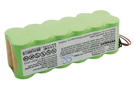 14.4V, Ni-MH, 3000mAh, Equipment battery fits Tektronix, 146-0112-00, 965, Dsp 78-8097-5058-7, 43.2Wh Equipment, Survey, Test Cameron Sino Technology Limited