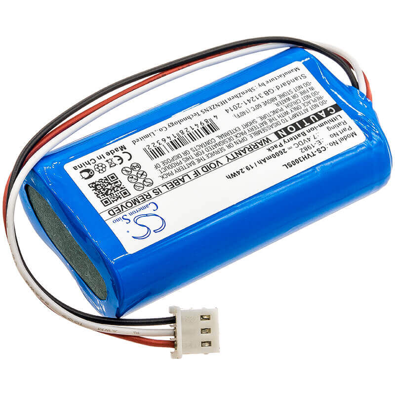 7.4V, Li-ion, 2600mAh, Equipment battery fits Televes, E-1982, H30FLEX, 19.24Wh Equipment, Survey, Test Cameron Sino Technology Limited