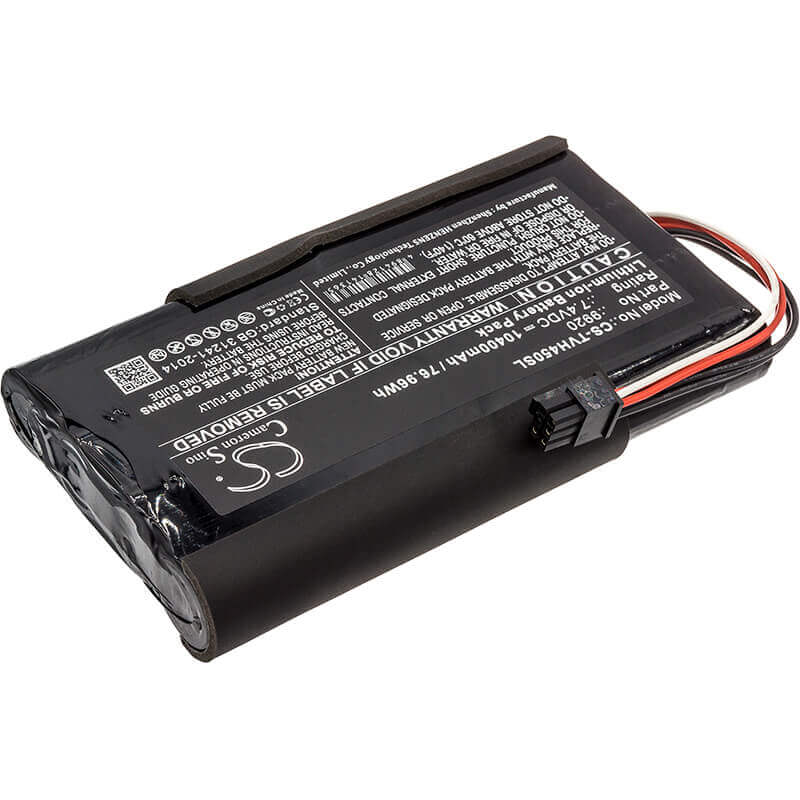 7.4V, Li-ion, 10400mAh, Equipment battery fits Televes, 2icr18/65-4x088, H45, H60, 76.96Wh Equipment, Survey, Test Cameron Sino Technology Limited
