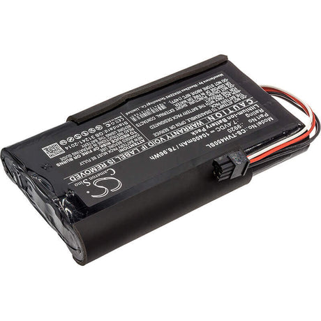 7.4V, Li-ion, 10400mAh, Equipment battery fits Televes, 2icr18/65-4x088, H45, H60, 76.96Wh Equipment, Survey, Test Cameron Sino Technology Limited