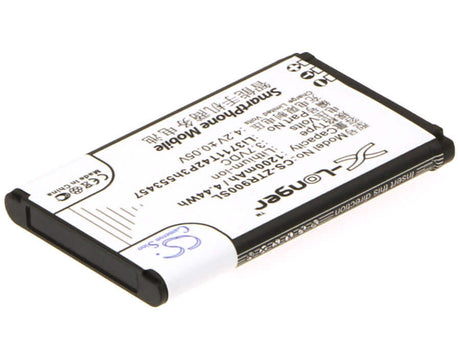3.7V, Li-ion, 1200mAh, SmartPhone battery fits Telstra, Li3711t42p3h553457, R90 Tough, Racer X850, 4.44Wh Mobile, SmartPhone Cameron Sino Technology Limited (Smartphone)