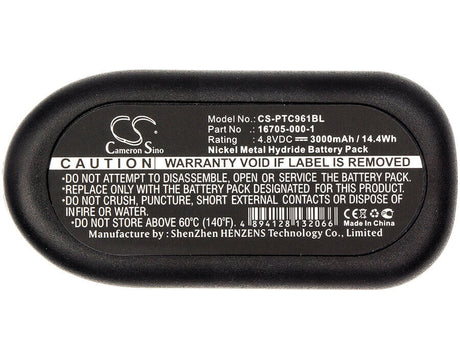 Battery For Telxon, Ptc960xds, Ptc-960xds 4.8v, 3000mah - 14.40wh Barcode Scanner Cameron Sino Technology Limited (Suspended)