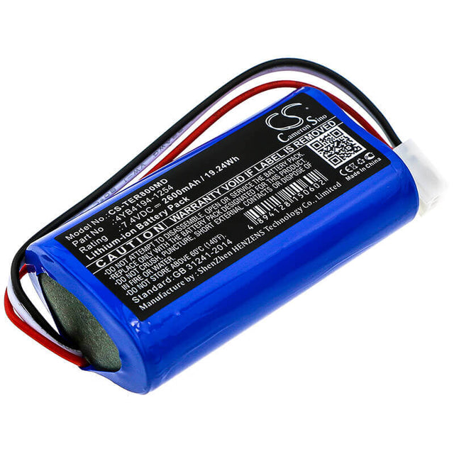 7.4V, Li-ion, 2600mAh, Medical battery fits Terumo, 110841, Te-lf600, Te-ss700, 19.24Wh Medical Cameron Sino Technology Limited (Medical)