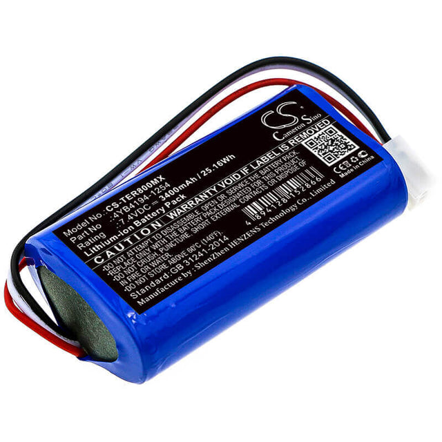 7.4V, Li-ion, 3400mAh, Medical battery fits Terumo, 110841, Te-lf600, Te-ss700, 25.16Wh Medical Cameron Sino Technology Limited (Medical)