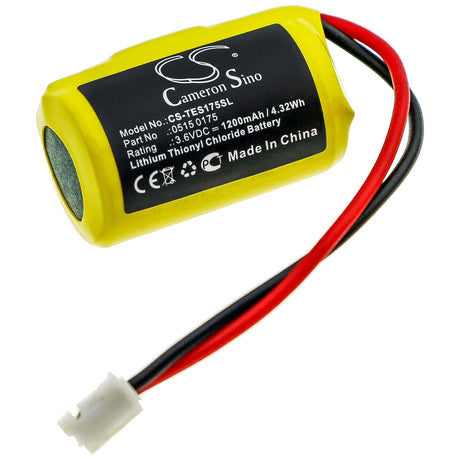 3.6V, Li-SOCl2, 1200mAh, Equipment battery fits Testo, 0515 0175, 175-H1, 175-h2, 4.32Wh Equipment, Survey, Test Cameron Sino Technology Limited