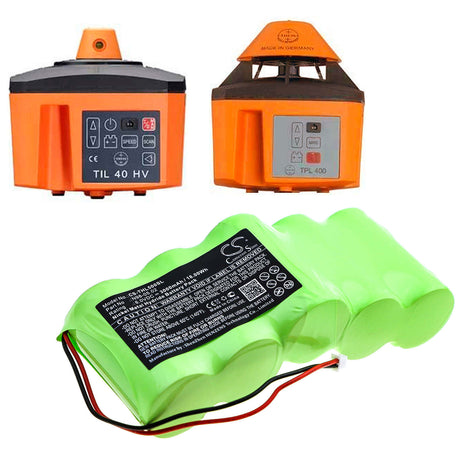 6.0V, Ni-MH, 3000mAh, Equipment battery fits Theis, N98-05.02, Laser TIL 40, Laser Tpl 400, 18Wh Equipment, Survey, Test Cameron Sino Technology Limited