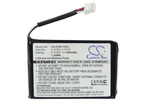 3.7V, Li-ion, 500mAh, Cordless Phone battery fits Alcatel, Bt, Swissvoice, Ge, Philips, Thomson, Grundig, 314961, 28106fe1, 28115fe1-a, 1.85Wh Cordless Phone Cameron Sino Technology Limited (Cordless Phone)