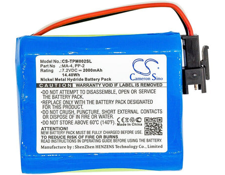 DAB Battery For Tivoli, Pal Bt, Pal+ 7.2v, 2000mah - 14.40wh DAB Digital Cameron Sino Technology Limited