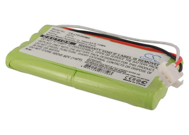 9.6V, Ni-MH, 700mAh, Medical battery fits Toitu, Doppler, 6075, Fd390, Fd-390, 6.72Wh Medical Cameron Sino Technology Limited (Medical)