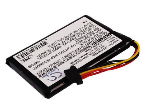 3.7V, Li-ion, 1100mAh, GPS battery fits Tomtom, Ahl03711008, 4cp9.002.00, 8cp9.011.10, 4.07Wh GPS, Navigator Cameron Sino Technology Limited