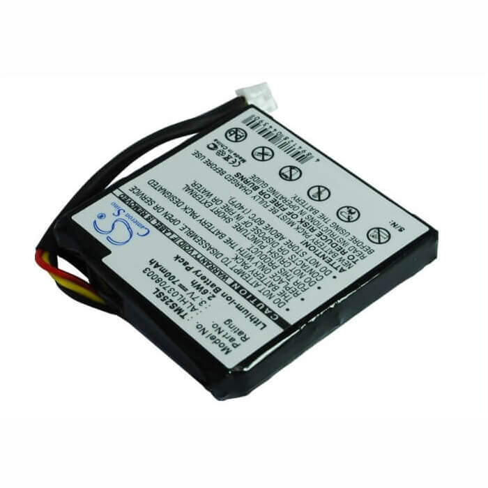 3.7V, Li-ion, 700mAh, GPS battery fits Tomtom, Alhl03708003, 4en.001.02, 4en42, 2.59Wh GPS, Navigator Cameron Sino Technology Limited