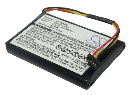 3.7V, Li-ion, 1100mAh, GPS battery fits Tomtom, 6027a0106801, 4et0.002.02, 4et03, 4.07Wh GPS, Navigator Cameron Sino Technology Limited