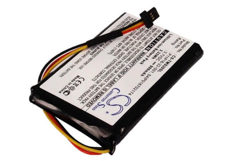 3.7V, Li-ion, 900mAh, GPS battery fits Tomtom, P11p16-22-s01, 4et0.002.07, Start Xl, 3.33Wh GPS, Navigator Cameron Sino Technology Limited