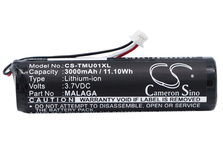 3.7V, Li-ion, 3000mAh, GPS battery fits Tomtom, 6027a0050901, 4gc01, 4k00.001, 11.1Wh GPS, Navigator Cameron Sino Technology Limited