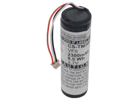 3.7V, Li-ion, 2300mAh, GPS battery fits Tomtom, Vf5, Go 300, Go 400, 8.51Wh GPS, Navigator Cameron Sino Technology Limited