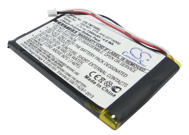 3.7V, Li-Polymer, 1300mAh, GPS battery fits Tomtom, 1697461, Go 530 Live, Go 630, 4.81Wh GPS, Navigator Cameron Sino Technology Limited