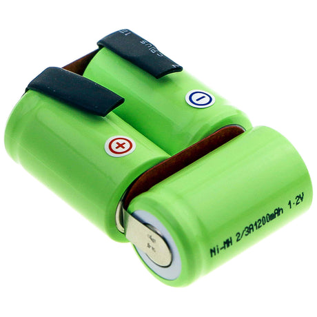3.6V, Ni-MH, 1200mAh, Shaver battery fits Tondeo, Wella, Kr600, Eco Xp, Eco Xp Profi, 4.32Wh Shaver Cameron Sino Technology Limited