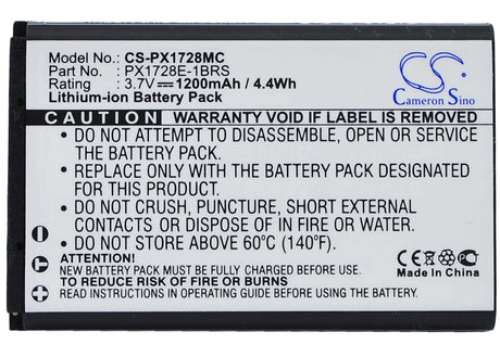 3.7V, Li-ion, 1200mAh, Camera battery fits Toshiba, 084-07042l-072, Camileo Air 10, Camileo B10, 4.44Wh Camera Cameron Sino Technology Limited (Camera)