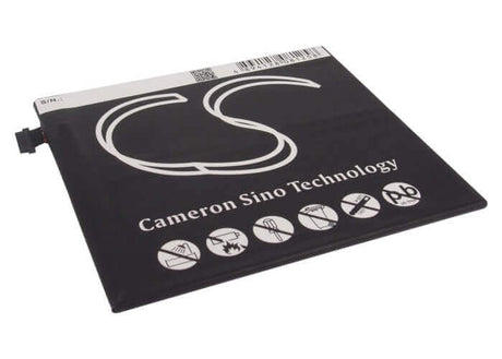 3.7V, Li-Polymer, 6600mAh, Tablet battery fits Toshiba, Pa5053u-1brs, At205, At205-t16, 24.42Wh Tablet Cameron Sino Technology Limited